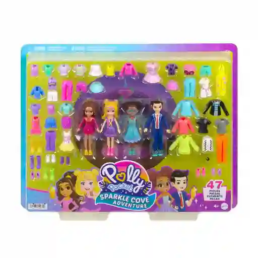 Polly Pocket Set Muñeca Modas Bahía Mágica