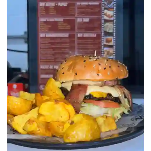 Big Rey 180gr con Papa