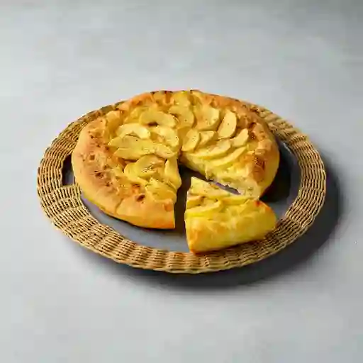 Pizza mela il formaggio