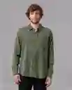 Camisa Hombre Verde Escarabajo Oscuro Talla XL 88615 Rifle