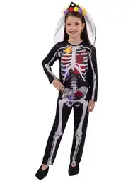 Disfraz Catrina Esqueleto Surtido Talla 10