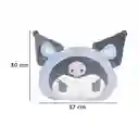 Cojín Con Forma de Cabeza Kuromi Serie Sanrio Miniso