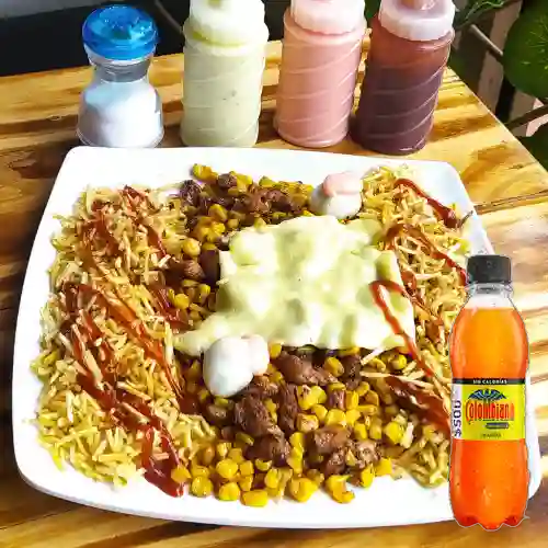 Combo Mazorcada de Pollo + Colombiana Ligera 250 ml