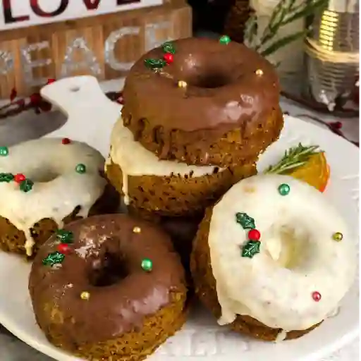 Donas magia de diciembre caja x 6