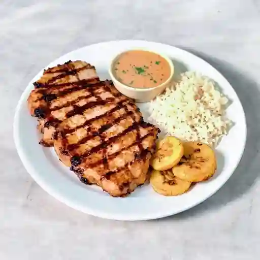 Chuleta de Cerdo Asada