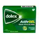 Dolex Acetaminofen Activgel Rápida Acción Doble Tecnología x 20