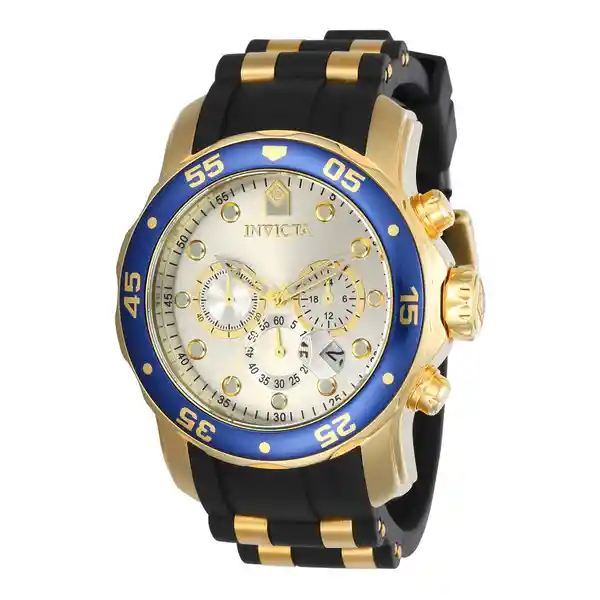 Invicta Reloj Hombre Dorado Negro 17880J