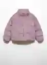 Abrigo Anorak Irina Morado Talla 11 Niña Mango