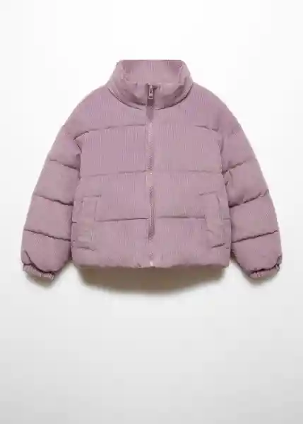 Abrigo Anorak Irina Morado Talla 11 Niña Mango