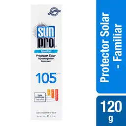 Sun Pro Protector Solar Familiar SPF 105