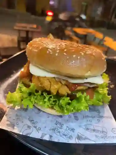Mandi Hamburguesa de Pollo