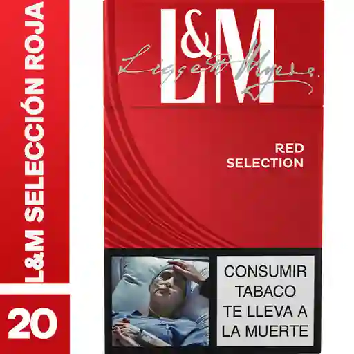 L&M Selección Roja x 20 Cigarrillos