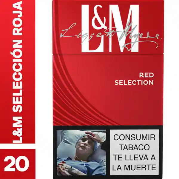 L&M Selección Roja x 20 Cigarrillos