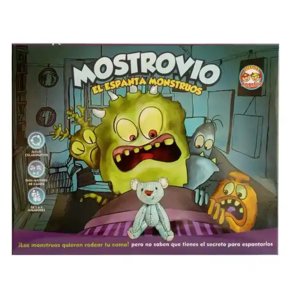 Angelito Juego Colaborativo Mostrovio Espanta Monstruos 7625