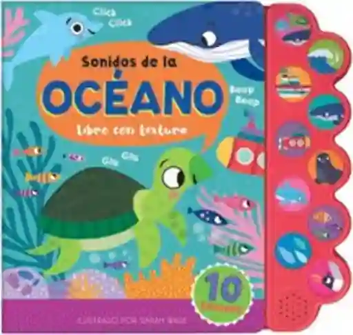 Libro Interactivo Del Océano Con Sonidos y Texturas