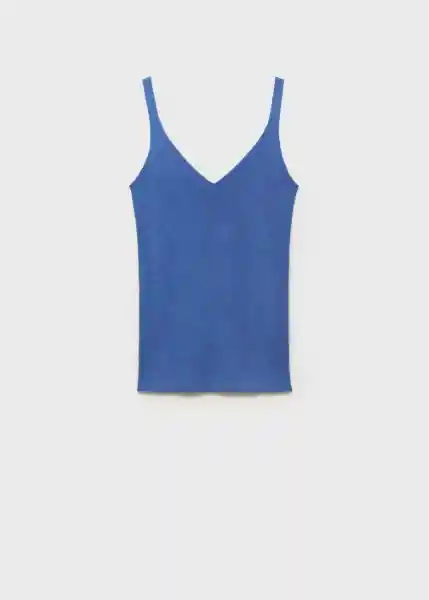 Top Gym Celeste Talla L Mujer Mango