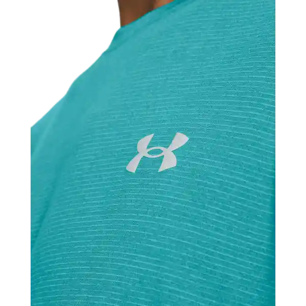 Under Armour Camiseta Streaker Tee Hombre Azul SM 1382582-464