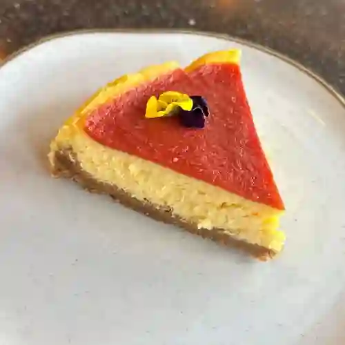 Tarta de Queso y Guayaba Porción