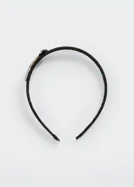 Diadema Hallow Negro Talla 99 Niñas Mango