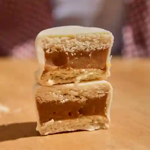 Alfajor de Chocolate Blanco