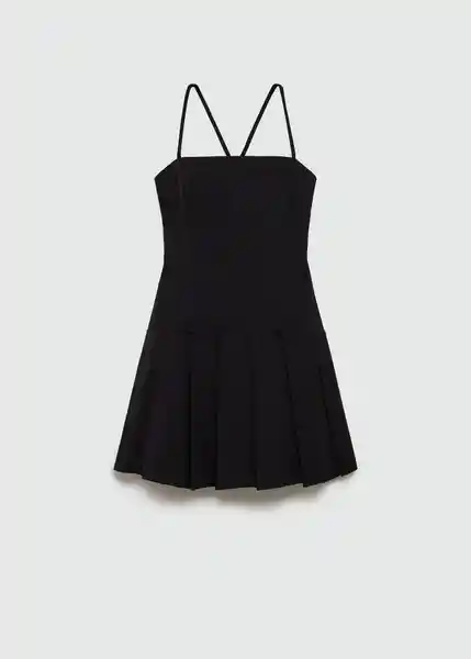 Vestido Chiba Negro Talla S Mujer Mango