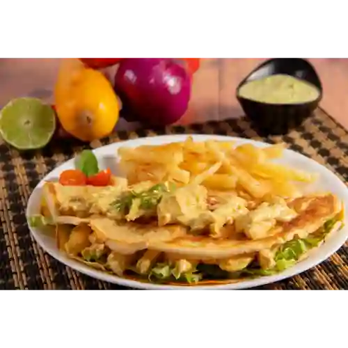 Crepe Mexicano con Pollo