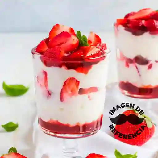 Fresas con Crema 12 Oz