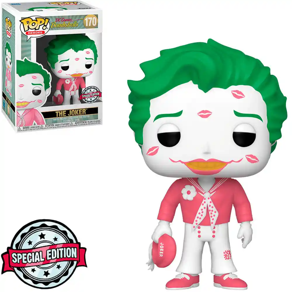 Funko Pop Figura Coleccionable dc Comics Bombshells The Joker