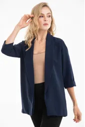 Blazer Ginebra Color Azul Oscuro Talla S Ragged