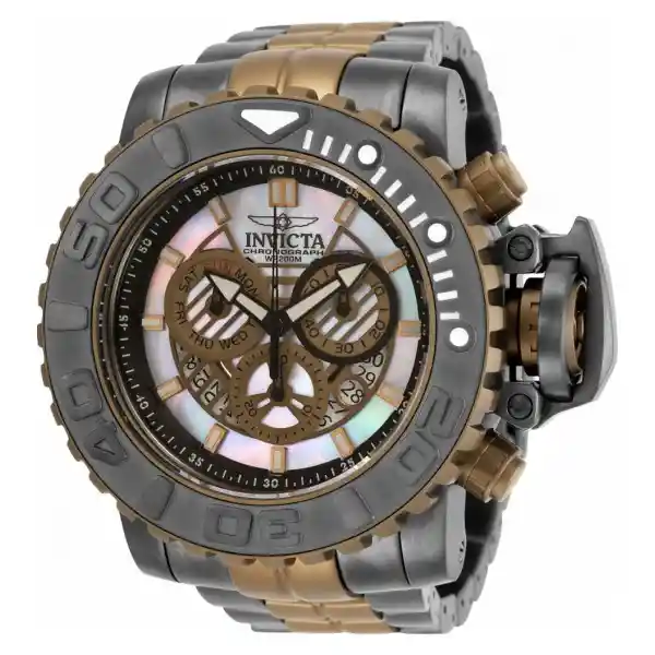 Reloj Sea Hunter Hombre Gris INV33375 Invicta