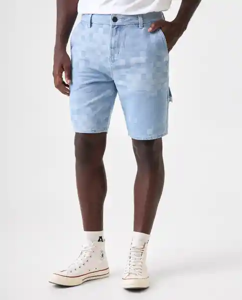 Bermuda Hombre Azul Talla 34 552G006_AZU114604 Americanino
