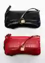 Bolso M Victoria Negro Mujer Mango