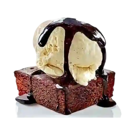 Brownie con Helado