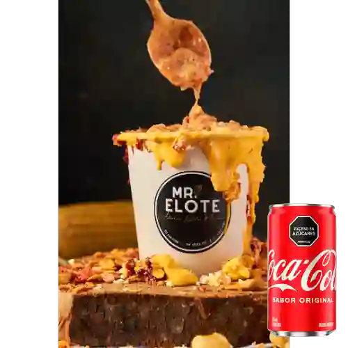 Combo Elote Desgranado + Coca Cola Original 235 ml