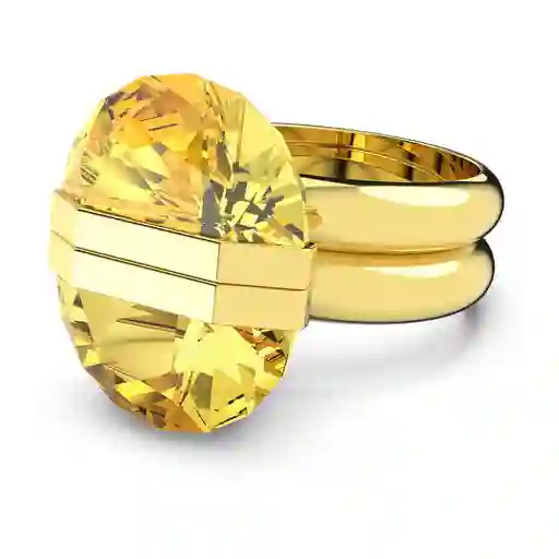 Anillo Lucent Amarillo 5623775 Swarovski