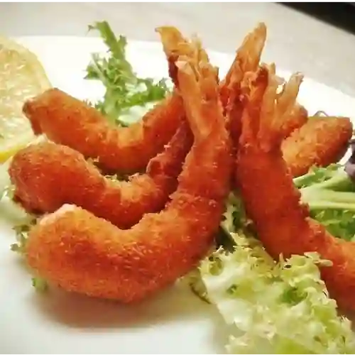 Langostinos Tempura