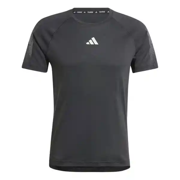 Adidas Camiseta Gym + Bl Tee Para Hombre Negro Talla L