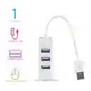 Puerto Usb de 4 Entradas Blanco E-Wc2-21213-B Miniso