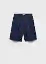 Bermuda Paros Tejano Soft Talla 38 Mujer Mango