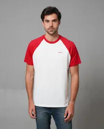 Camiseta Hombre Rojo Talla M 109G010_ROJ191764 Rifle