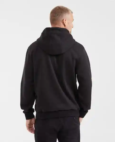 Buzo Hoodie Graphic 1957 Negro Sombrio Ultraoscuro L Chevignon