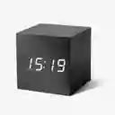 Inkanta Reloj de Cubo Click Clock Negro