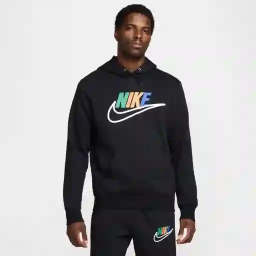 Nike Buzo Hoodie Club Bb Hdy Futura Block Negro M FZ0772-010