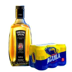 Something Special 750 + Sixpack Aguila 330 Ml