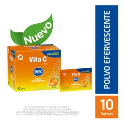 Mk Polvo Efervescente Vitamina C