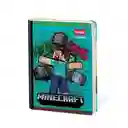 Cuaderno Minecraft Master Mas Rayado 50 Hojas Cosido Scribe