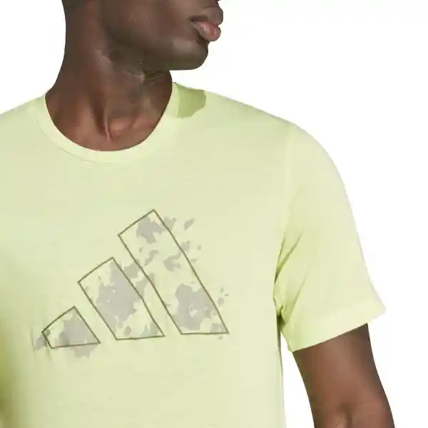 Adidas Camiseta Tr-es+ Tee Hombre Verde Talla L Ref: IJ9602