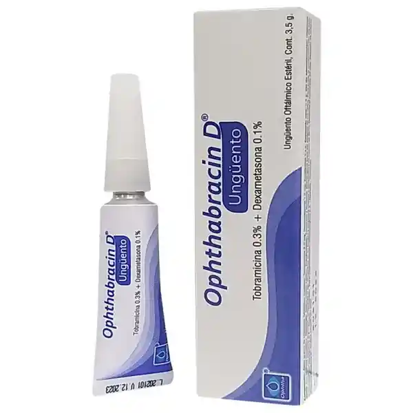 Ophthabracin D Ungüento Oftálmico (0.3 % / 0.1 %) 3.5 g