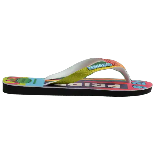 Sandalias Top Pride Rainbow Negro Talla 44 4146920 Havaianas