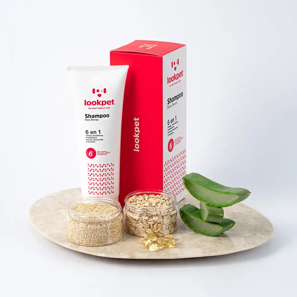 Lookpet Shampoo Para Perros 6 En 1 - 250ml